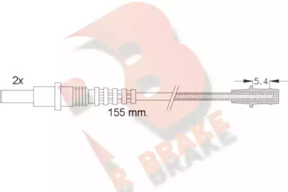 Контакт R BRAKE 610157RB